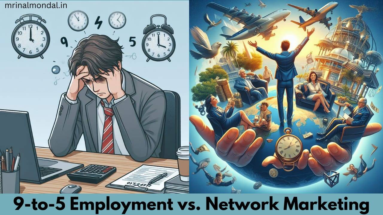 9-to-5 Employment vs. Network Marketing Business